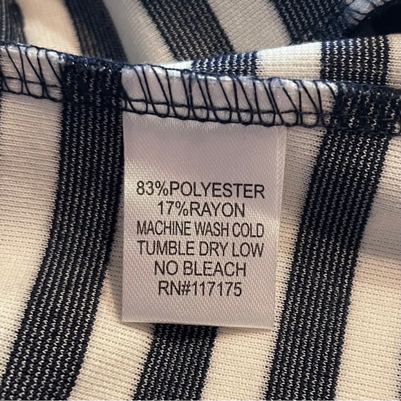 Fen Wright Manson Navy & White Stripe Blazer - Picture 5 of 5